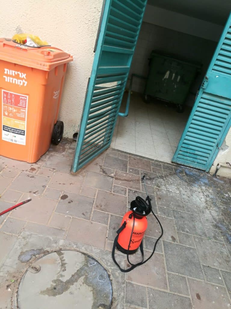 החומר בו השתמש החשוד