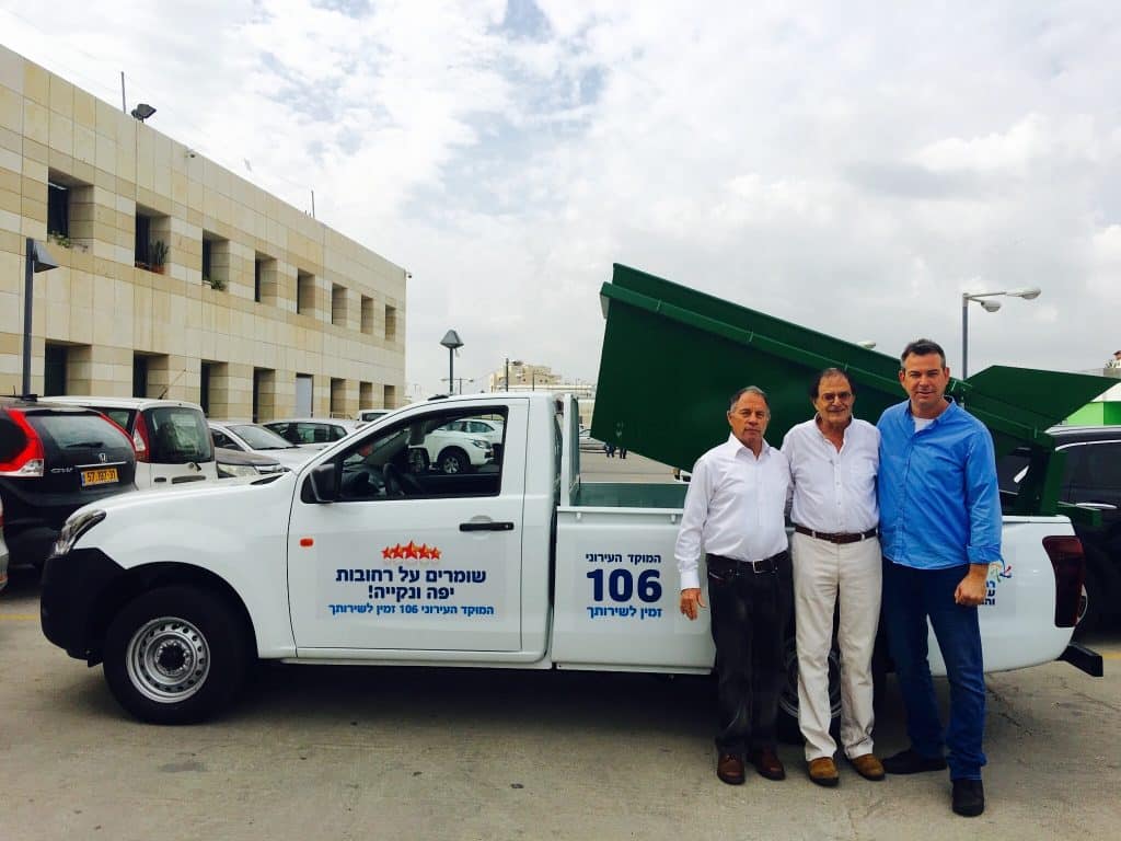 טנדר ראשון לסיירת ניקיון עירונית (1)