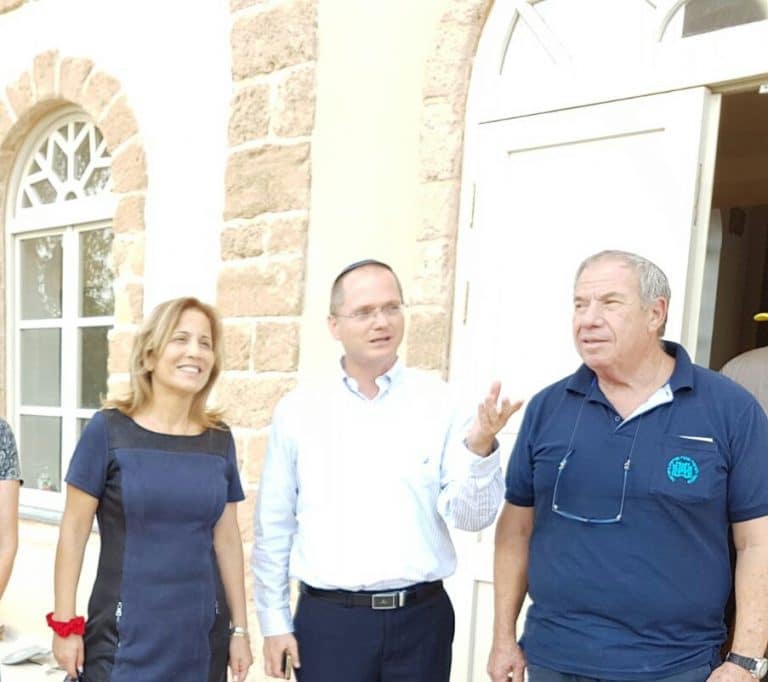 ח''כ עודד פורר וח''כ עליזה לביא