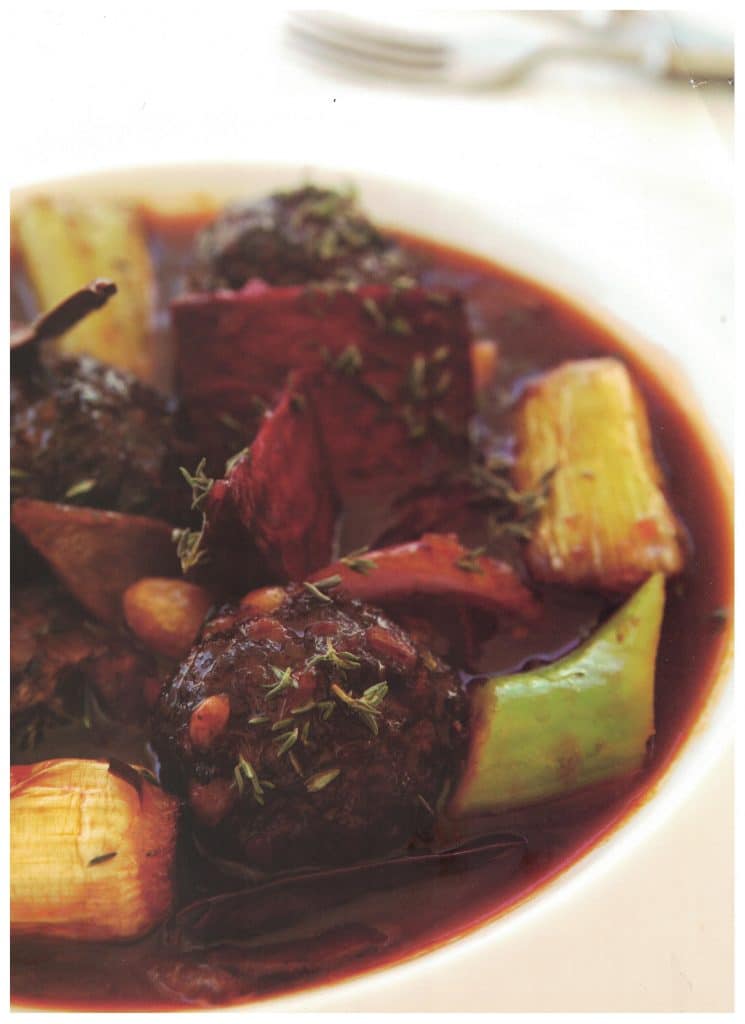 קציצות עם ירקות שורש