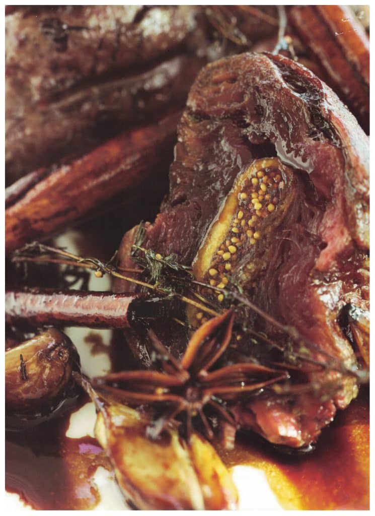 מדליוני פילה עם רוטב תאנים