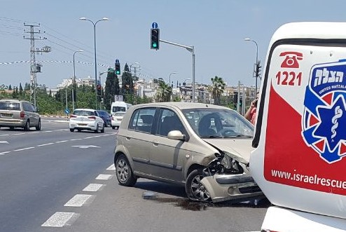תאונה הנפת הדגל