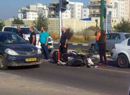 תאונה ראשון בבוקר