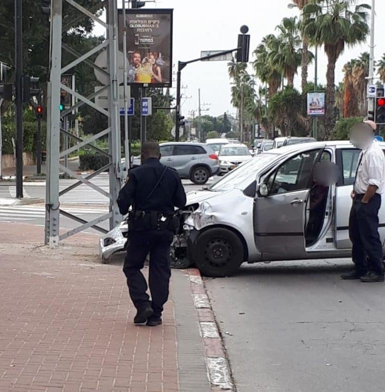 תאונה ראשון רחובות