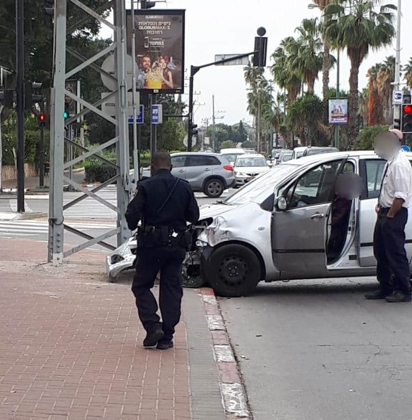 תאונה ראשון רחובות