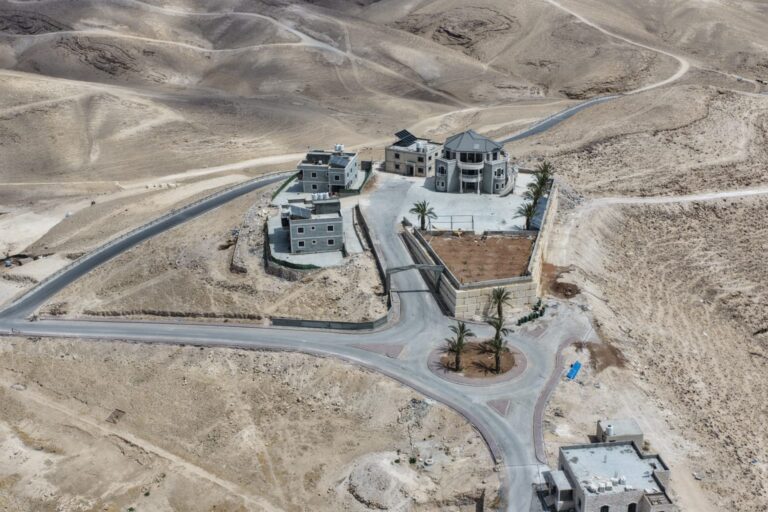 נוף מדבר יהודה באזור השמורה ההסכמית – חלק מהמחלוקת בין מדינת ישראל לרשות הפלסטינית