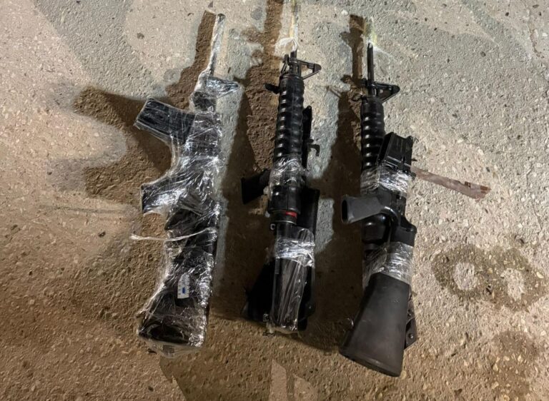 הנשקים הארוכים שאותרו