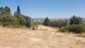 הרחבת שבילי אש והדרכת כיבוי אש לסיירי הביטחון