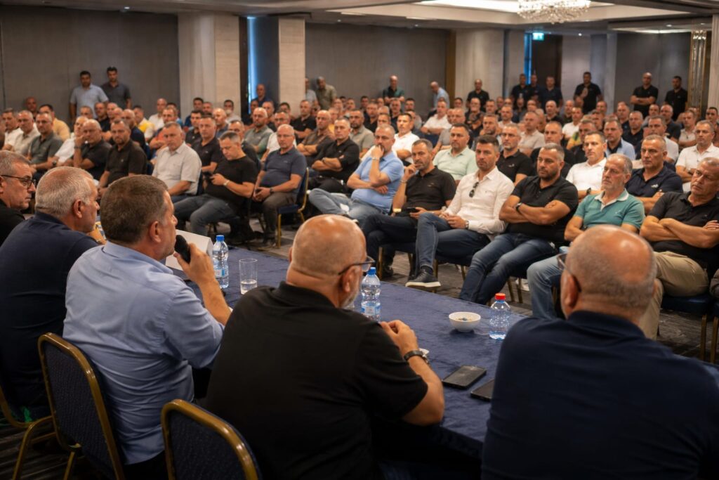 ראשי ועדי עובדים, נציגי ההסתדרות וראשי רשויות משתתפים בכינוס חירום בים המלח בנושא עתיד התעסוקה והמפעלים בדרום