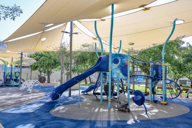 פארק השבשבת המחודש בבית הכרם לאחר עבודות הפיתוח והחידוש.