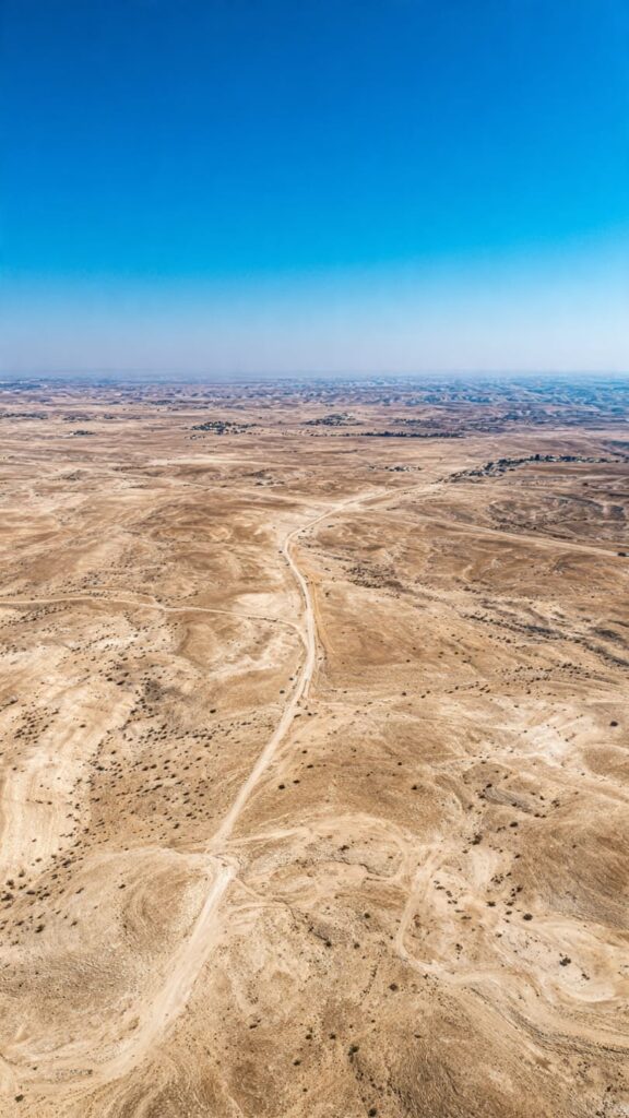 שטחים פתוחים באזור בקעת קנאים בנגב שעליהם חל פסק הדין לפינוי המקרקעין