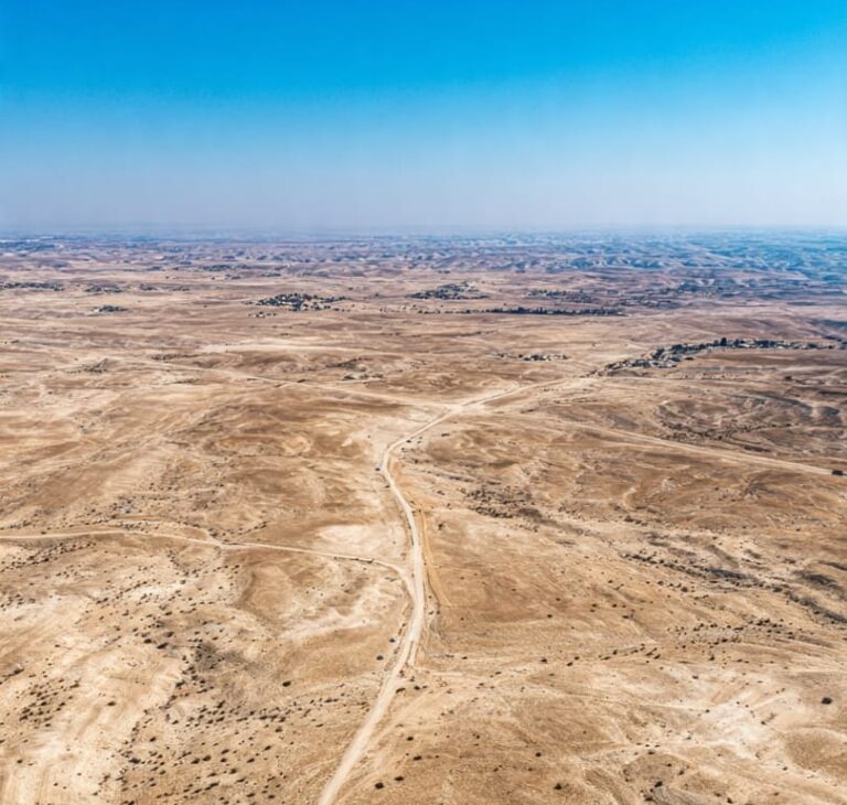 שטחים פתוחים באזור בקעת קנאים בנגב שעליהם חל פסק הדין לפינוי המקרקעין