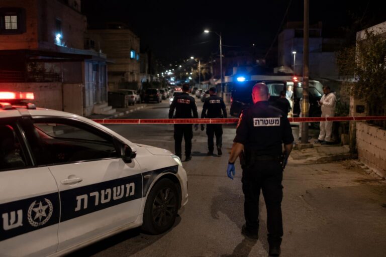 פעילות כוחות המשטרה במסגרת חקירת רצח חמיד אבו בקר ברהט.