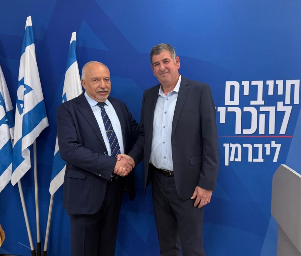 יוסי ברודני ואביגדור ליברמן