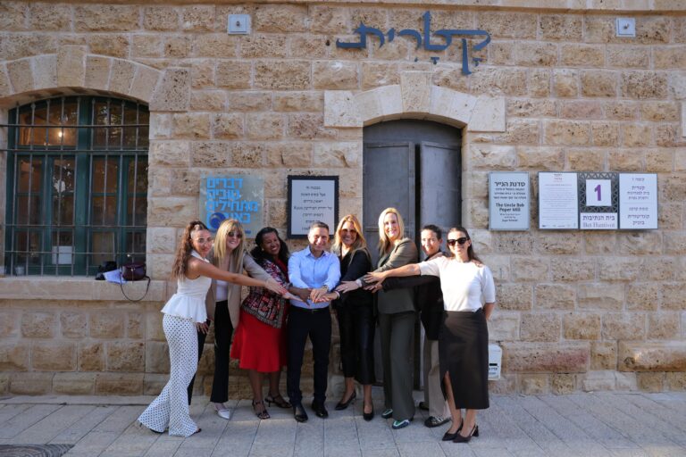 מתחם ״קטרית״ החדש במתחם הקטר ההיסטורי בבאר שבע במהלך אירוע ההשקה.