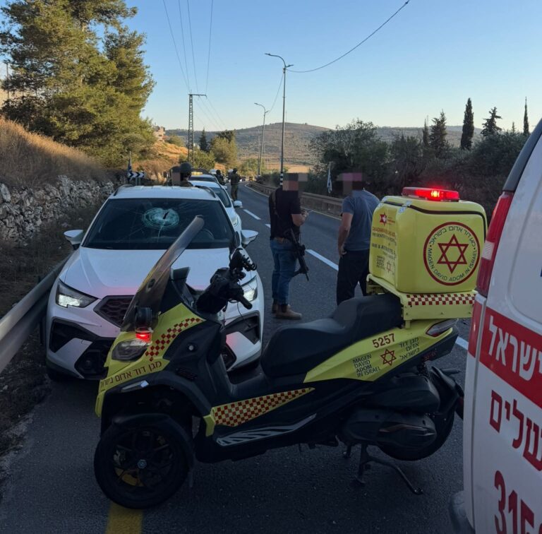 כוחות צה״ל והצלה בסריקות בכביש 60 סמוך לסינג׳י