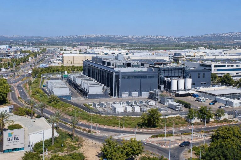 אזור התעשייה בשוהם, שבו מקודמות חוות שרתים חדשות