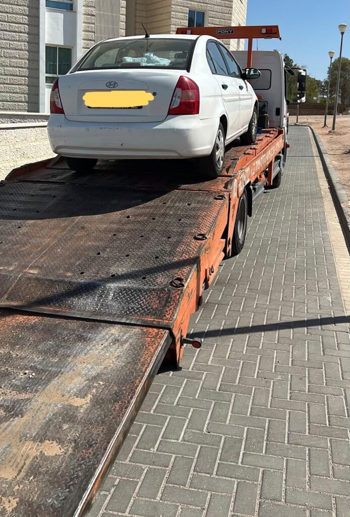 פעילות אכיפת תנועה באילת בתצלום ארכיון של דוברות המשטרה